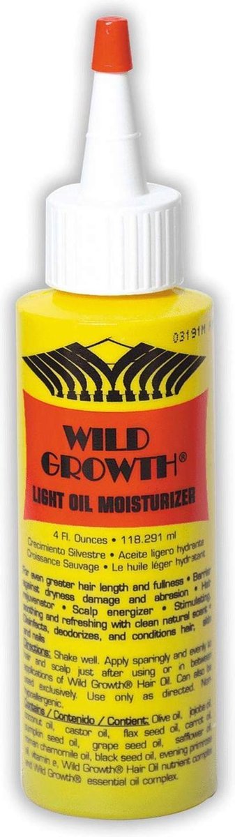 Wild Growth Light Oil Moisturizer 4fl.oz