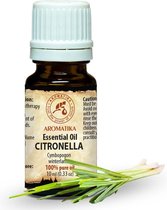 Citroen / Citronella - etherische olie 10ml, 100% zuiver en natuurlijk, voor massage / spa / wellness / parfum / ontspanning / aromatherapie /  essentiele olie / geurolie / geurverspreider / 