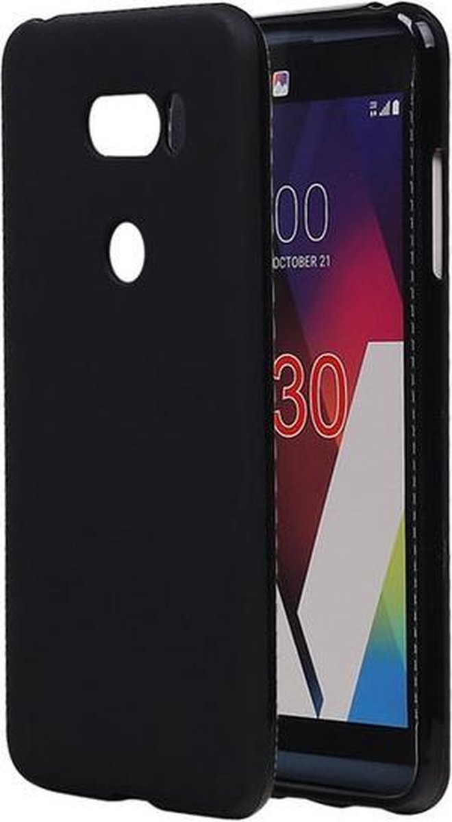 BestCases.nl LG V30 TPU back case hoesje Zwart
