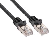S/FTP CAT6 Gigabit crossover netwerkkabel / zwart - PVC - 10 meter