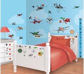 Walltastic Kinderbehang - Muursticker Box - Disney - Planes - 65 stickers
