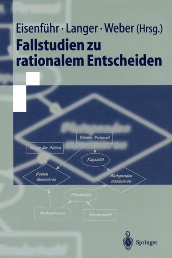Springer-Lehrbuch- Fallstudien zu rationalem Entscheiden - cover