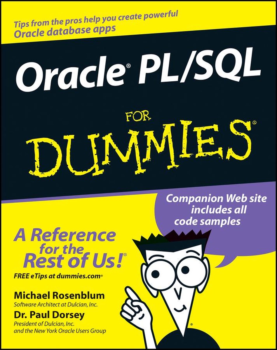 Omslag van Oracle PL / SQL For Dummies