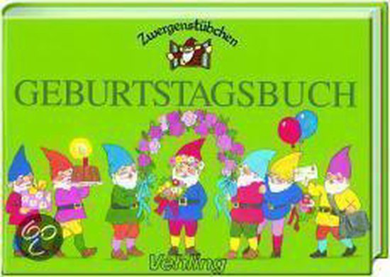 Zwergenstübchen Geburtstagsbuch - cover