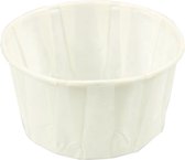 Cup, Papier, 100ml, 4oz, wit