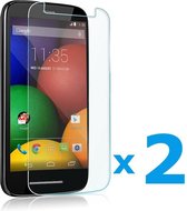 2 stuks Glass Screenprotector - Tempered Glass voor Motorola E