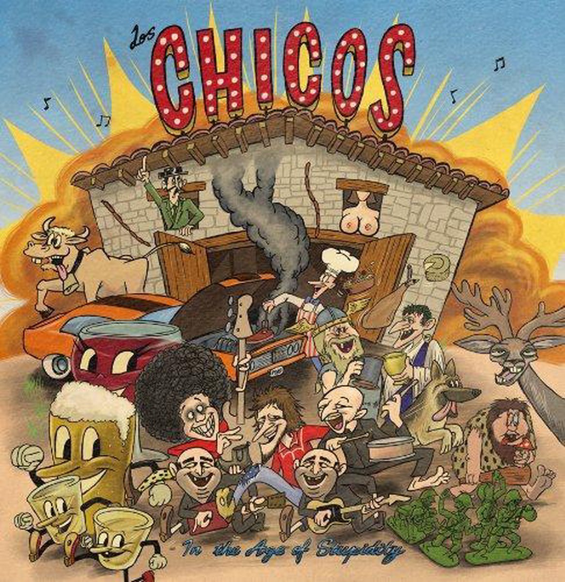 Los Chicos - In The Age Of Stupidity (CD)