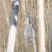 Set van 2 Tuinlampen op Zonneenergie | Solar Lamp | Tuinverlichting | Tuinlamp Ophangbaar
