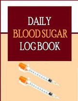 Daily Blood Sugar Log Book