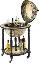 Casier à Vin Brulo Globe Globebar Lorentz - ⌀ 45 cm - Marron - 5 bouteilles