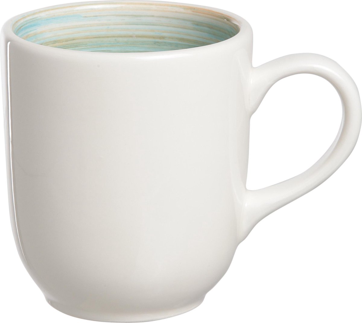 Cosy & Trendy Turbolino Beker - 35 cl - Ø 8.5 cm x 10 cm - Blauw - Set-6