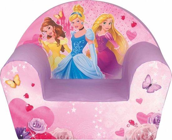Hoeveelheid van Nylon serveerster Disney Princess - Fauteuil - 42 x 52 x 33 cm - Roze | bol.com