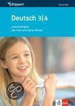Deutsch.  Der Satz und seine Satzglieder. 3./4. Klasse. Schülerheft