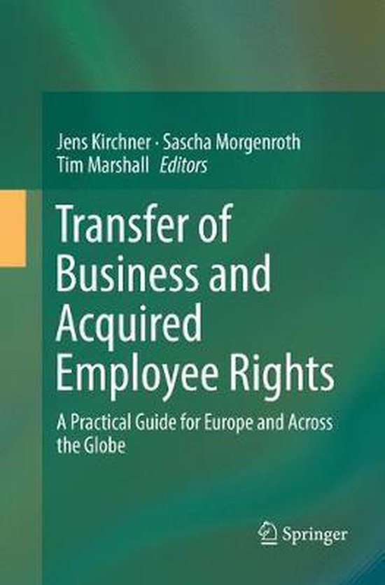 Transfer of Business and Acquired Employee Rights - cover
