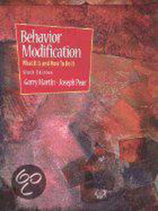 Behavior Modification - cover