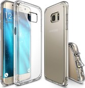 Ntech - Galaxy S7 Edge soft TPU cover crystal clear slim tranparant Anti Slip hoesje