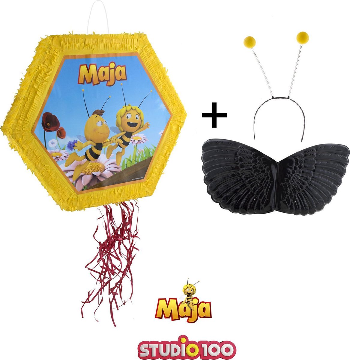 pinata maya de bij + bijensetje