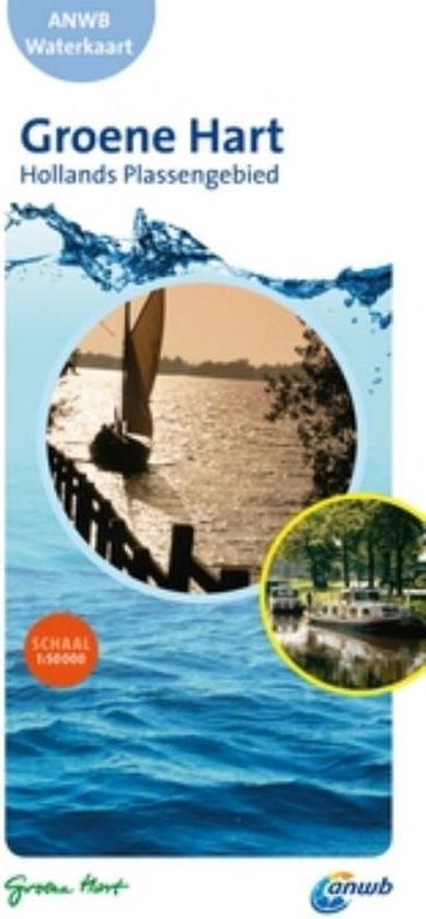 Cover van het boek 'ANWB Waterkaart Groene Hart' van  ANWB