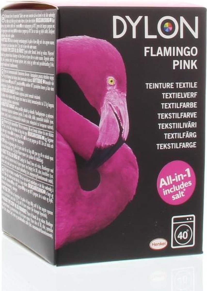 DYLON Textielverf - Flamingo Pink - wasmachine - 350g | bol.com
