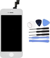 Voor Apple iPhone 5S - AA+ LCD scherm Wit & Tools