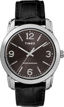 Timex TW2R86600 Horloge - Leer - Zwart - Ø 39 mm