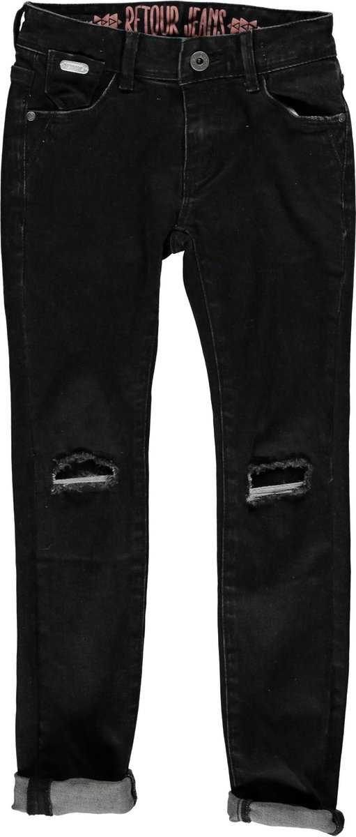 Retour Jeans Meisjes Jeans - Black - Maat 92 | bol.com