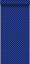 ESTAhome behang kleine stippen blauw - 138105 - 53 cm x 10,05 m
