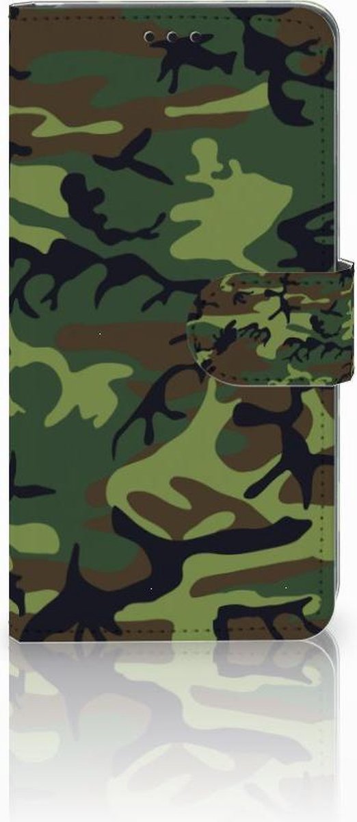 Samsung Galaxy S10 Telefoon Hoesje Army Dark