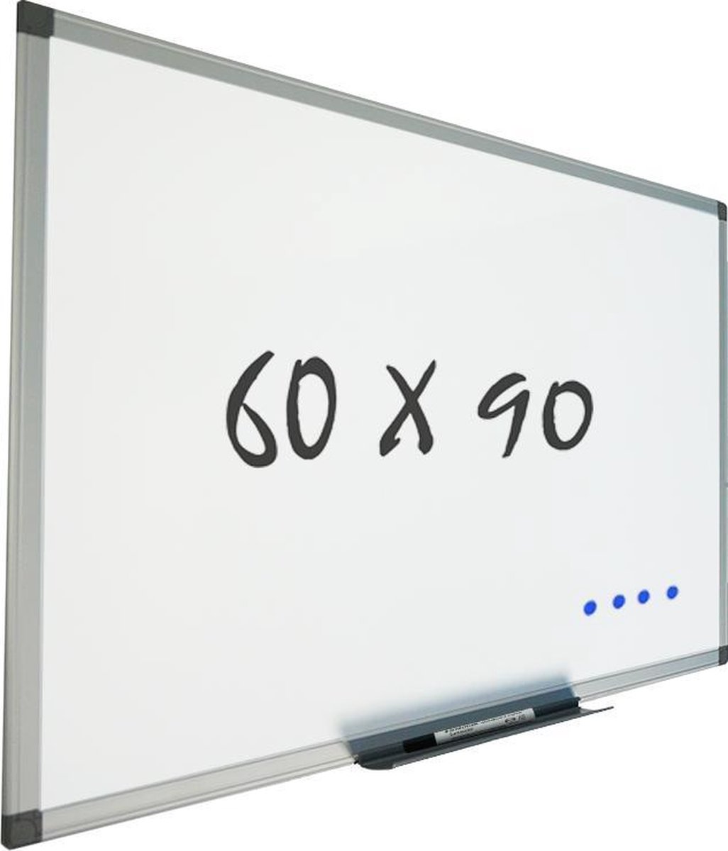 IVOL Whiteboard 60x90cm voor wandmontage - Magnetisch