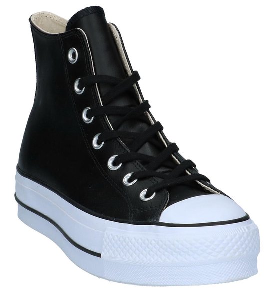 Converse Chuck Taylor All Star Lift Hi Hoge sneakers - Leren Sneaker -  Dames - Zwart -... | bol.com