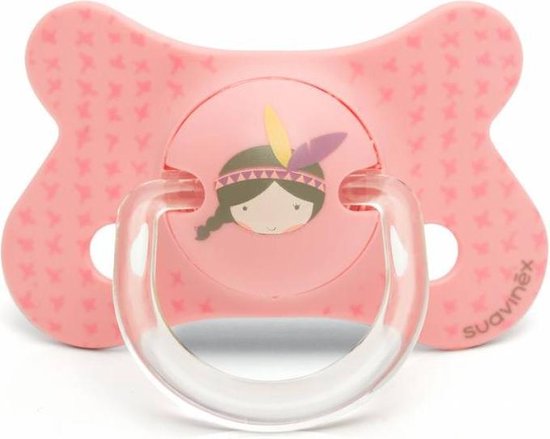 Fopspeen Soft Silicone 18 Maanden Roze 2 stuks