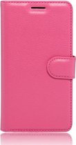 Book Case - Samsung Galaxy A3 (2017) Hoesje - Roze