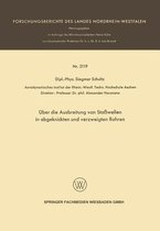 ber Die Ausbreitung Von Sto wellen in Abgeknickten Und Verzweigten Rohren
