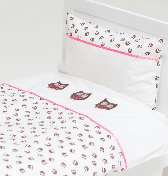 100x135 Cm Dekbedovertrek APTEX Baby Beddengoed Set - Teddybeer In De Maan Print - 40x60 Cm Kussensloop Frozen Dekbed