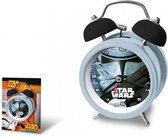 Disney Wekkerklok Star Wars Stormtrooper blauw