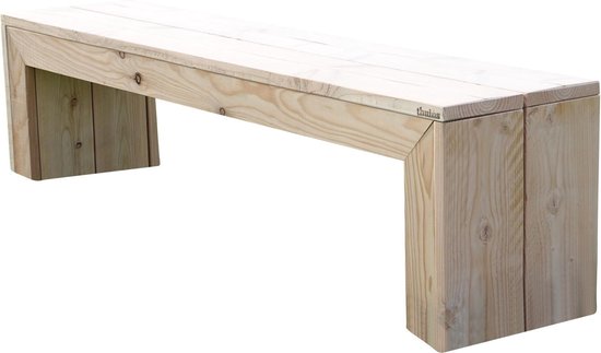 Tuinbank Design 180cm - Douglas/Lariks houten bank | bol.com