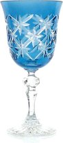 Kristallen wijnglazen - Goblet MARYS CLASSIC - light blue - set van 2 - gekleurd kristal