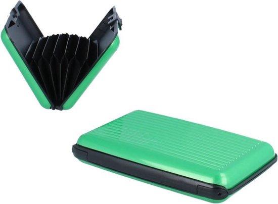 Bol Com Aluminium Security Card Wallet Groen