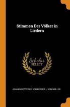 Stimmen Der V lker in Liedern