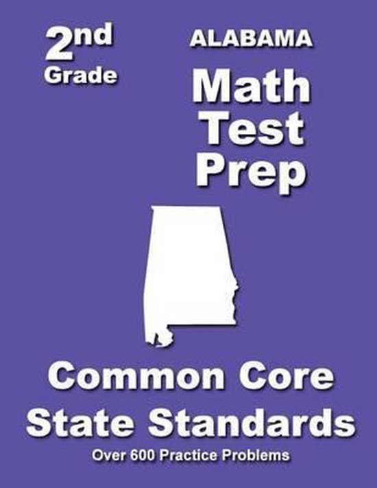 Alabama 2nd Grade Math Test Prep - cover