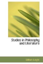 Studies in Philosophy and Literature