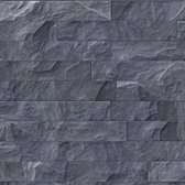 Plakfolie Natuursteen Antraciet 6470 - 45cm x 2m
