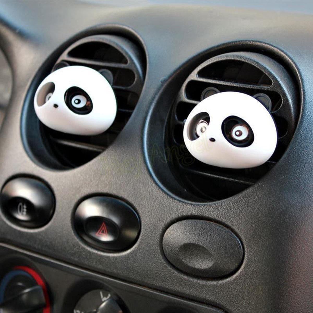 Auto luchtverfrisser panda / parfum houder