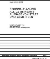 Regionalplanung ALS Gemeinsame Aufgabe Von Staat Und Gemeinden
