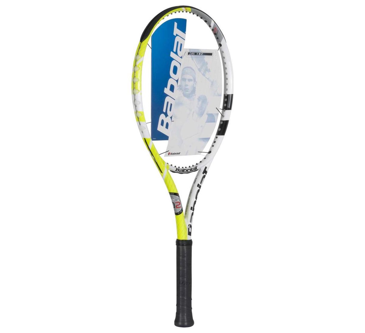 Babolat XS 102 Tennisracket Beginner L3 Geel bol