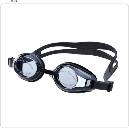 Duikbril - Zwembrilletje - Zwarte zwembril transparante glazen -... | bol.com