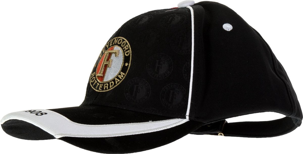 Feyenoord Feyenoord Cap Logo Cap - Unisex - zwart/wit/rood | bol.com