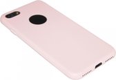 Siliconen hoesje roze Geschikt voor iPhone 6 (S) Plus