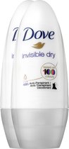 Dove Women Invisible Dry - 50 ml - Deodorant Roller