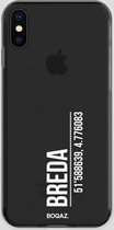 BOQAZ. iPhone X hoesje - BredaTPU soft case